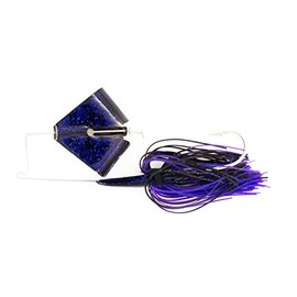 Nichols Lures Rb14-12 Reflex Metal Flake Buzzbait, Jt's Tidal Blue Fleck, 1/2 oz