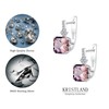 KristLand S925 Sterling Silver White Gold-Plated High Quality Cubic Zirconia