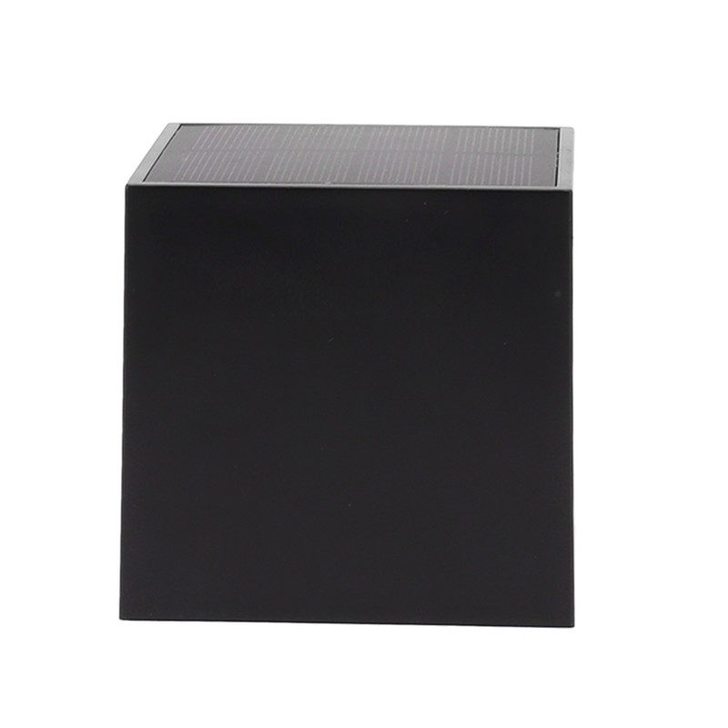 Solar Square Wall Light Wiring Free Intelligent Light Control Fence