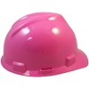 MSA V-Gard Cap Style Hard Hats w/FasTrac III Suspensions and