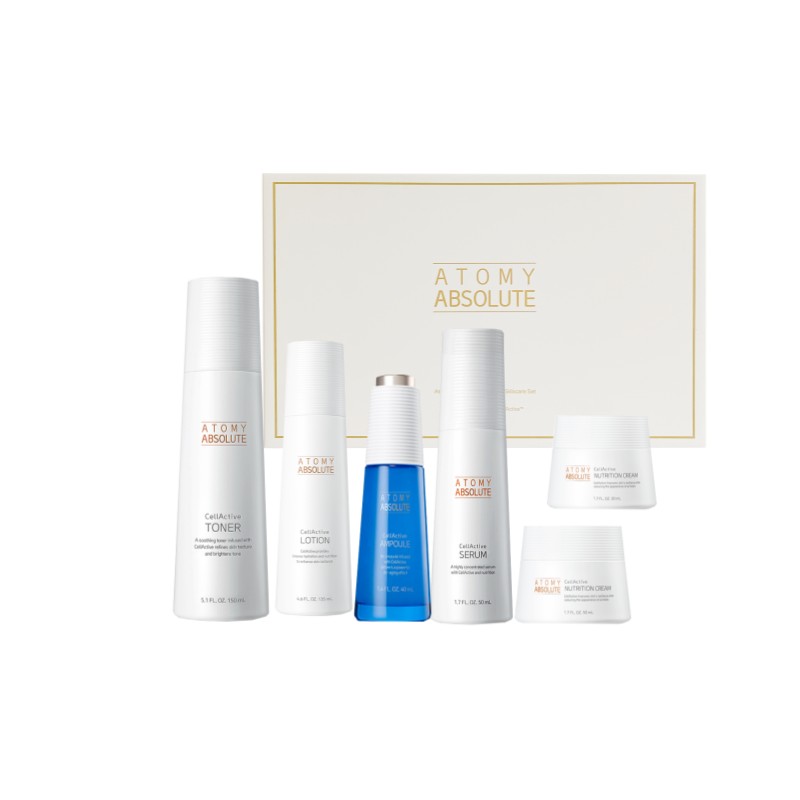 Atomy Absolute Cellular Skin Care Set 6 Piece Set /