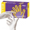 Maxter Powder Free Latex Gloves White 4g Pack of 100