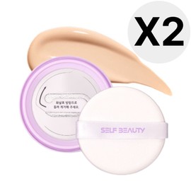 Self Beauty Refill Unicorn Aurora Radiance Cushion No. 21 x 2 BNS / 셀프뷰티 리필 유니콘 오로라 광채 쿠션 21호 X2개 BNS