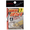 Hayabusa 95181 Worm Hook, 3/0, 7 Pieces, Matte Black