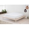 Fitted Sheet White 100% Cotton Bed 180 cm (180 x