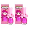 I'm Pinky water-based children's nail polish pinky paint, 2 pieces, shiny pink / 아임핑키 수성 어린이 매니큐어 핑키페인트, 2개, 샤이니핑크