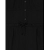 TOM TAILOR Women's Linen Jumpsuit, 14482 - Deep Black