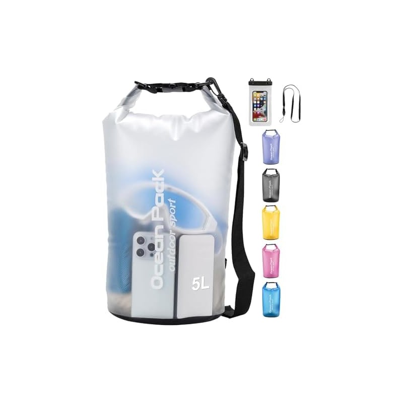Bolsa Impermeable, Bolsa Seca 20l 10l 5l Con Funda Impermeable