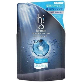 h&s for men Conditioner, Volume Up, Refill, 10.6 oz (300 g), Set of 6