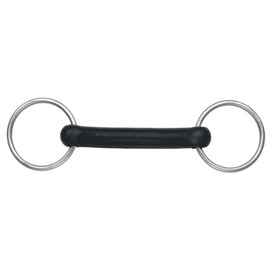 Shires Flexible Rubber Mouth Snaffle 5"