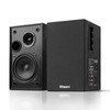 Elimavi Powered Bookshelf Speakers 35W RMS,Record Player Speakers with 4''
