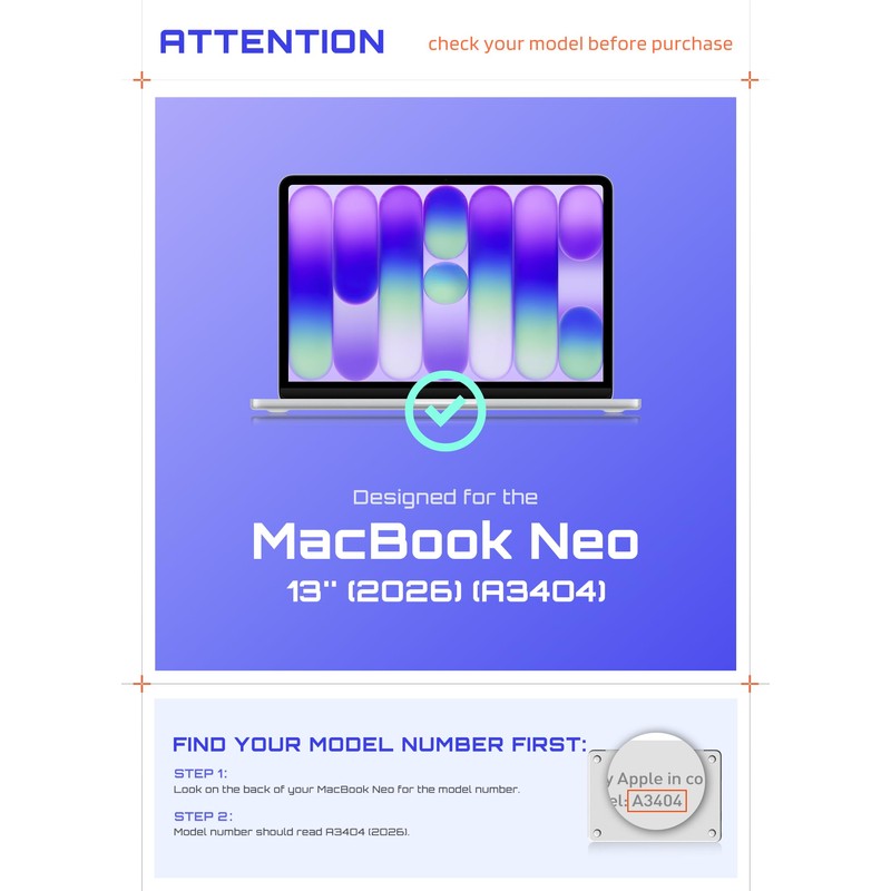 SUPCASE for MacBook Neo Case 13 Inch 2026 (Unicorn Beetle),