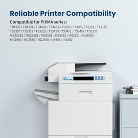545XL Black Cartridges Compatible with Canon 545 XL PG545 PG-545 XL Black Printer Cartridges for Canon Pixma TS3350 TS3150 TS3151 TS3450 TR4500 TR4550 TR4551 MX495 MG2550s MG2555s MG2555s MG2950,