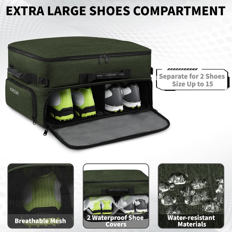 Extra Large Golf Trunk Organizer, Golf Gifts for Men Golfers,