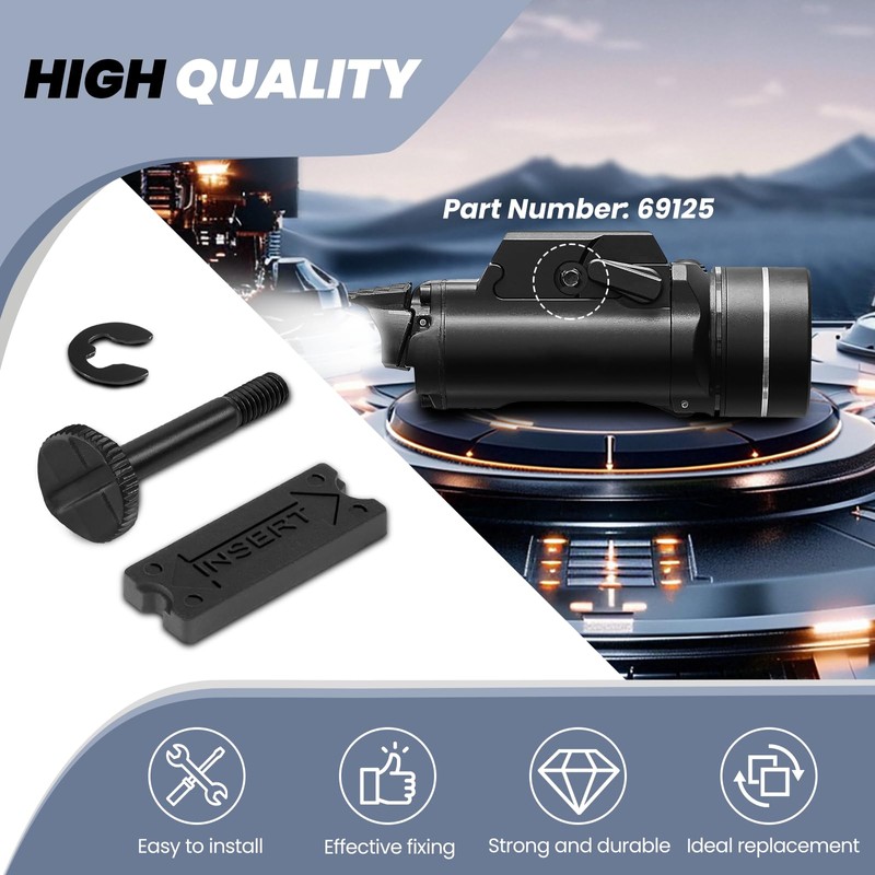 69125 TLR Earless Screw Kit Replacement Fit for Streamlight Flashlights