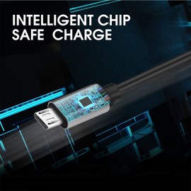 Alitutumao AS650 USB Micro Charging Cable Compatible with AfterShokz Air, AfterShokz Titanium AS600OB AS600SG AS600 AS650 AS650SG AS650CR Bone Conduction Sport Headphones Charger Cord