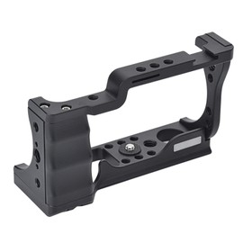 YELANGU Photography Shooting Aluminium Alloy Camera Cage Extension Frame for Canon M50 Mirrorless Camera