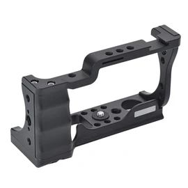 YELANGU Photography Shooting Aluminium Alloy Camera Cage Extension Frame for Canon M50 Mirrorless Camera