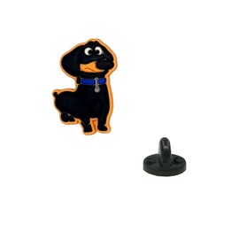 Dachshund Weiner Apparel Pin Badge Pin Lapel Pin Unisex Yazzle Dazzle Puppy Dog Golden Labrador Retriever Bulldog Frenchie Golden Labrador Chihuahua Maltese Weiner Dachshund Saint Bernard Doberman Rottweiler Dane Pet