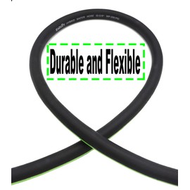 EADUTY Hybrid Lead In Garden Hose 5/8 IN. x 6 FT, Heavy Duty, Lightweight, Flexible with Swivel Grip Handle and Solid Brass Fittings