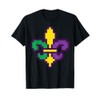 Pixelated Jester Hat Video Gamer E-Sports Retro Mardi Gras T-Shirt
