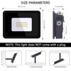 MIHEAL 110V 2 Pack 10W LED Flood Light,Cool White, IP68