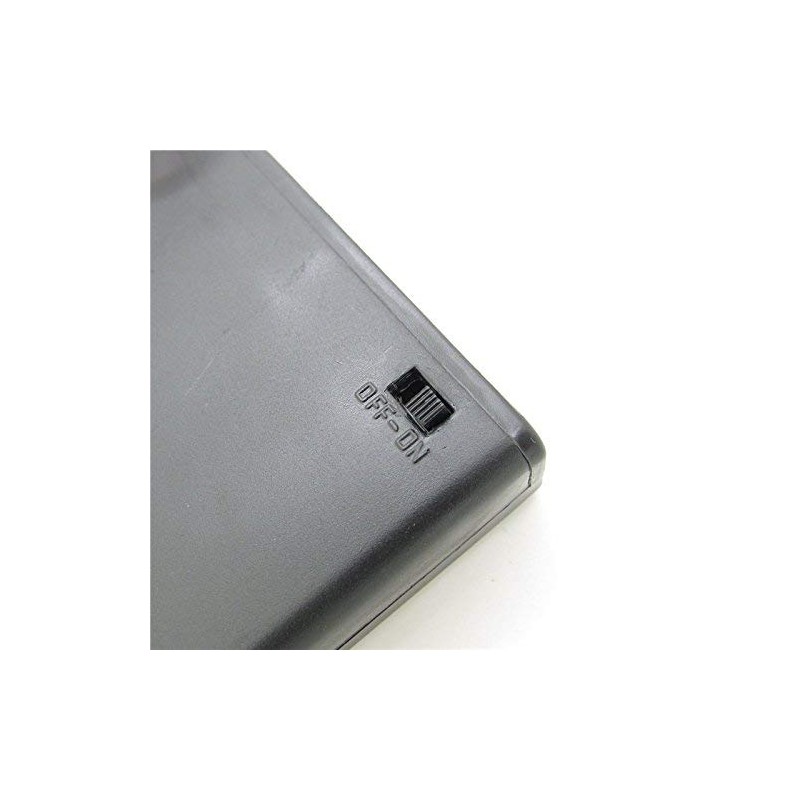 Newzoll Enclosed Box Case for AA 4 Cell Battery Storage