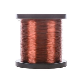 Enamelled Copper Wire W210 Diameter 0.50 mm 100 g, Approx. 52 m – Copper Wire Grade 2 CUL Copper Wire Weight 100 g Diameter 0.50 mm Winding Wire Copper Wire According to IEC 60317-13