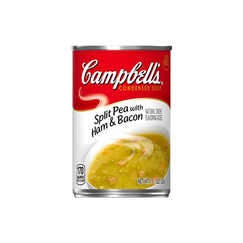 Campbell's Split Pea with Ham Soup, 11.5 Ounce (Pack of