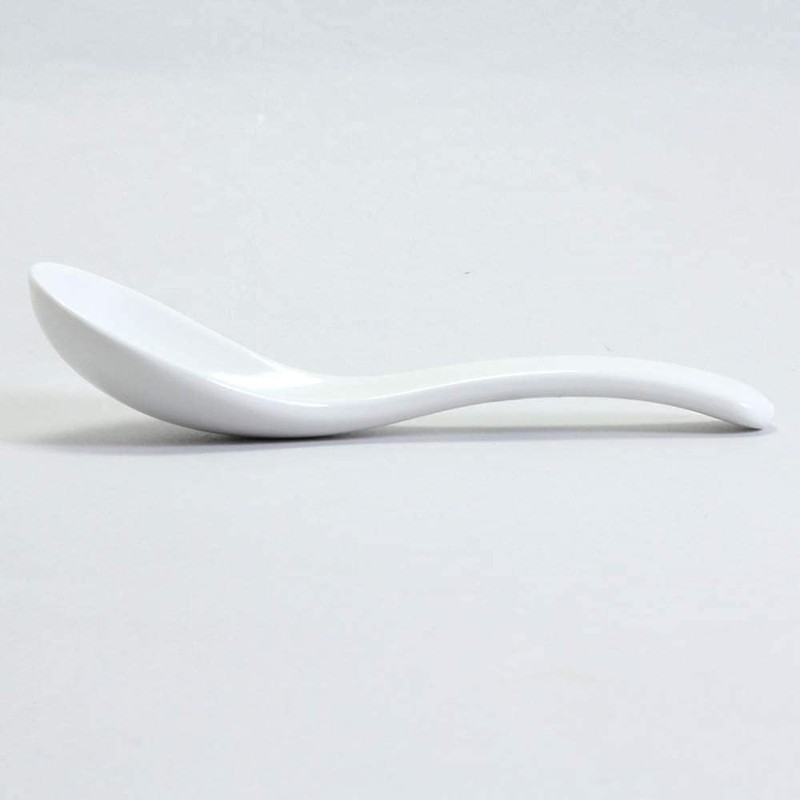Narumi 41031-9858 PATIA White Soup Spoon, 5.5 inches (14 cm),