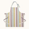 HOMESCAPES - Pure Cotton Unisex Apron with Pocket - Osaka