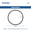 Koatukys 350013 350013Z Lid O-Ring Fit for Pentair WhisperFlo IntelliFlo
