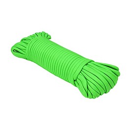 Extreme Max 3008.0499 Type III 550 Paracord Commercial Grade - 5/32" x 25', Neon Green