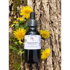 Red Cardinal Store Ashwagandha Root Tincture Herb Extract Double Extraction - 1 oz, Alcohol-free