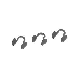 A ABSOPRO 3pcs Turbocharger Actuator Wastegate Circlip E Clip Pin for Car Item Replacement