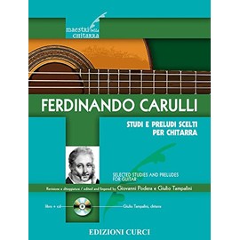 Carulli: Selected Studies and Preludes (Book & CD)