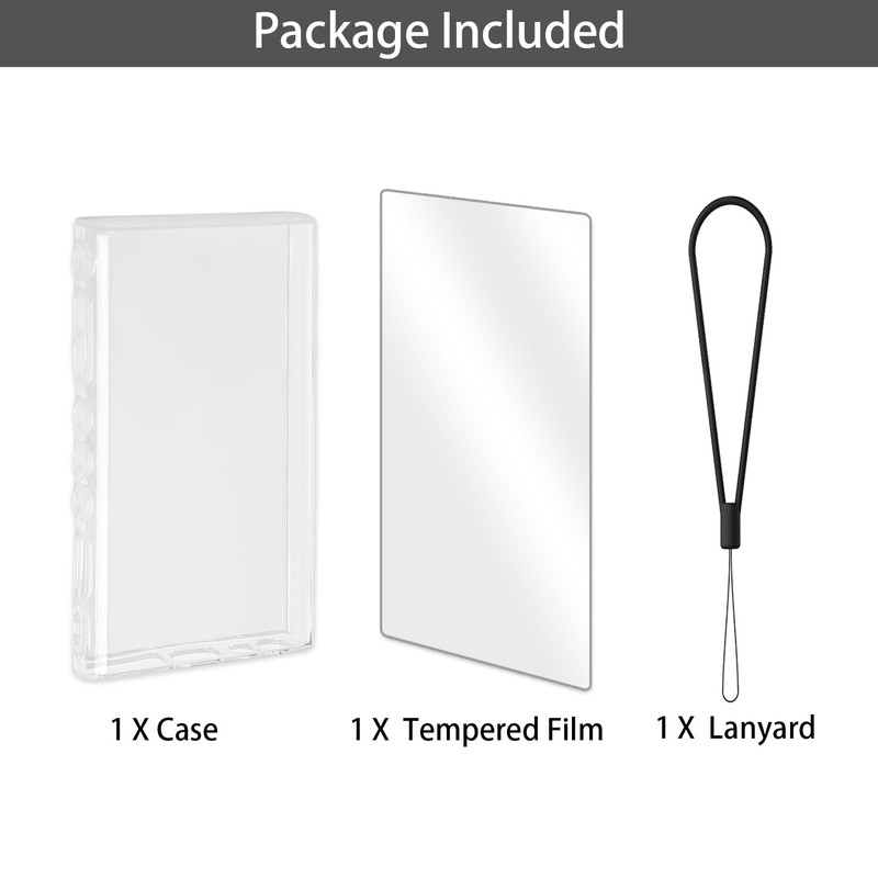 Soft TPU Crystal Clear TPU Case Compatible with Walkman Sony