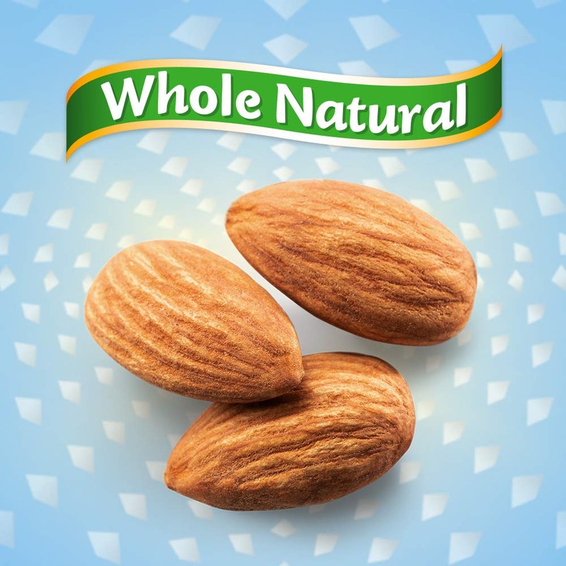 Blue Diamond Almonds Whole Natural Raw Snack Nuts, 25 Oz