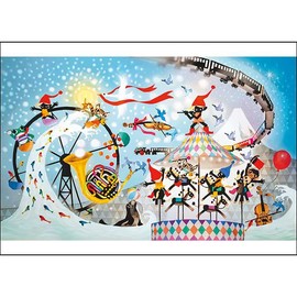 500 Piece Jigsaw Puzzle, Seiji Fujijo Dream 15.0 x 20.9 inches (38 x 53 cm)