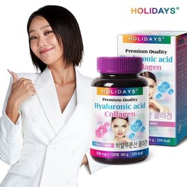 Holidays 히알루론산 콜라겐 120정 1병 4개월분) Hyaluronic Acid Collagen 120 Tablets (1 Bottle, 4-Month Supply)
