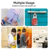 Kellegour 8 Pcs Luggage Locks 3 Digit Combination Padlock,Resettable Code