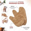 Silk Garshana Ayurvedic Massage Gloves - Electro static Lymph Circulation