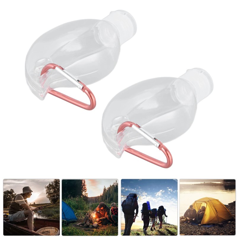 QANYEGN 2Set 50Ml Travel Bottle, Flip-top Plastic Liquid Bottle, Refillable
