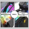 Docooler Wireless Gaming Mouse, Transparent Crystal Shell, 3 Modes (USB