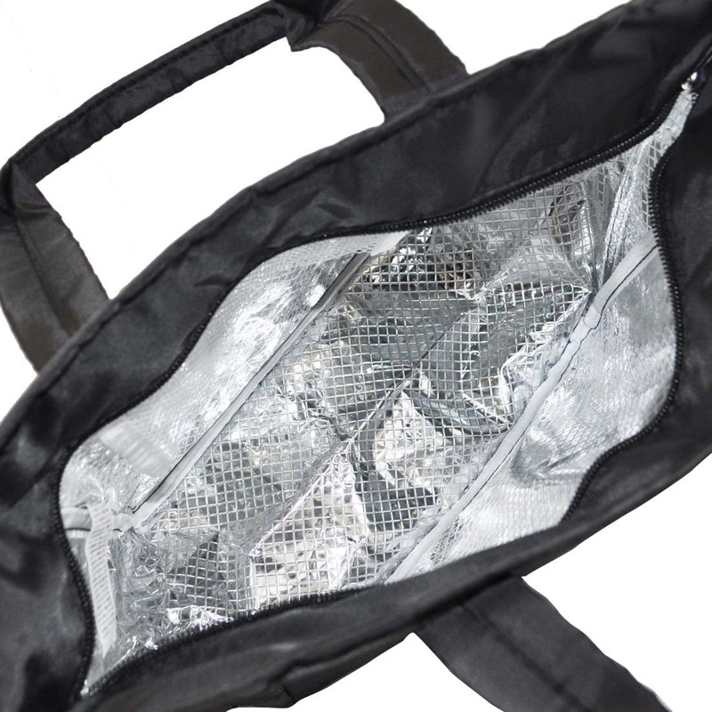 Torune P-3524 Insulated Lunch Bag, GRANDE Black