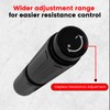 LIZAAL Forearm Strengthener, Adjustable All-Metal Grip Strength Trainer, Wrist Roller
