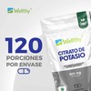 Wellthy Citrato de Potasio 220 Cápsulas 400mg. 110 Porciones por
