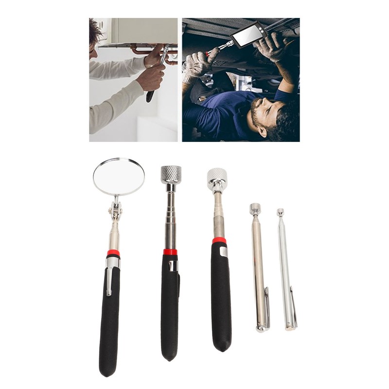 5 Pcs Set Magnetic Pickup Tool 15LB 10LB 3.5LB 1.5LB