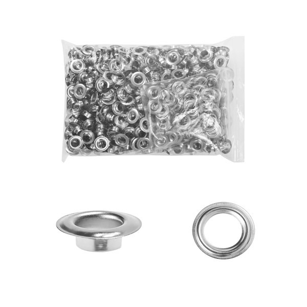 King Pieces 500pcs Grommets 1/4 Inch (6mm) Washers and Grommets