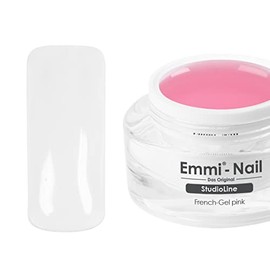 Emmi Nail Studioline French Gel Pink I LED UV Nail Polish for French Nails I Builder Gel for Gel Nails I Perfect Coverage I Medium Viscosity I Vegan I 30 ml
